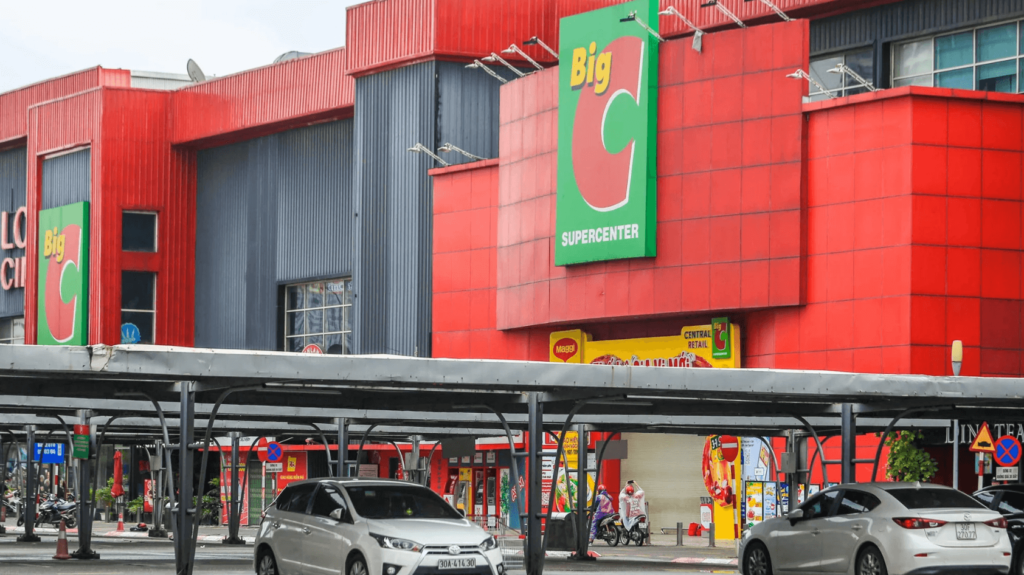 Big C supermarkets can be found throughout the country