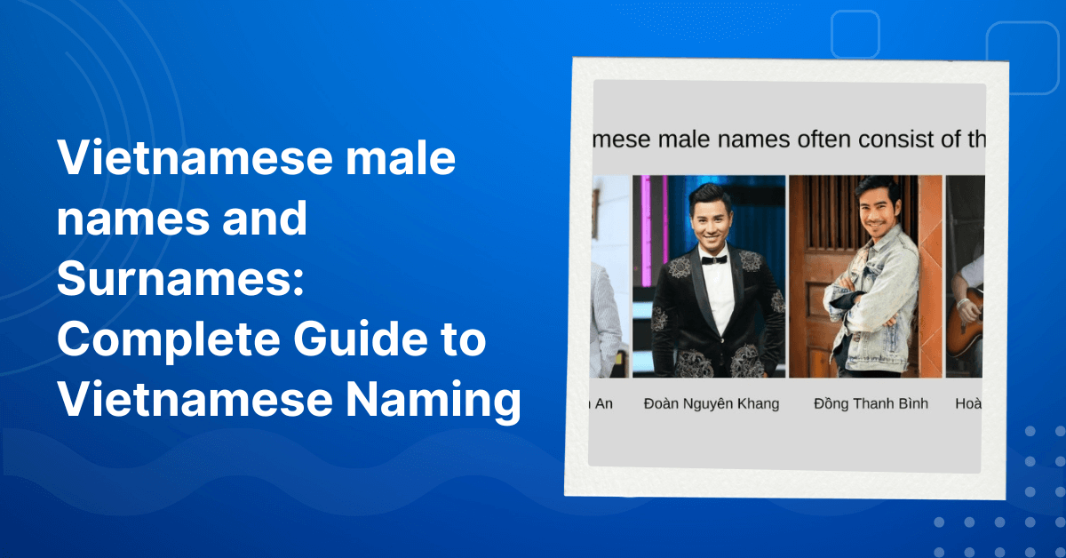 vietnam male names and surnames