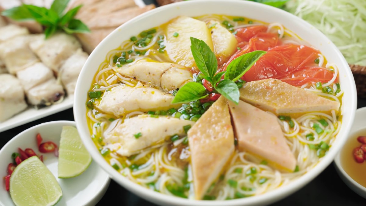 “Bun cha ca” is known as one of the most favourite noodles in Danang