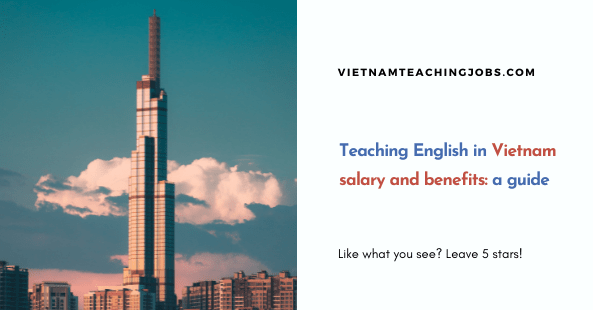 The average salary for teaching English in Vietnam in 2023