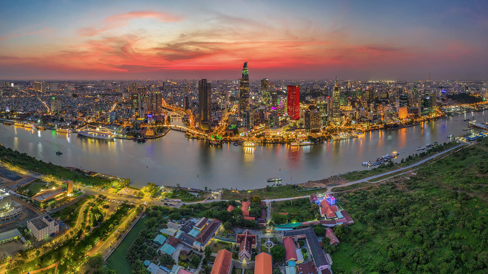 Ho Chi Minh City or Saigon is made of modernity and tradition