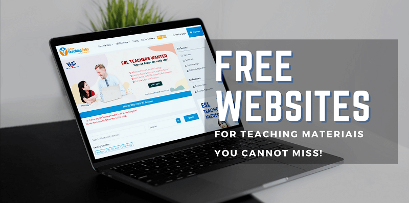 Free websites for teaching materiaIs you cannot miss!