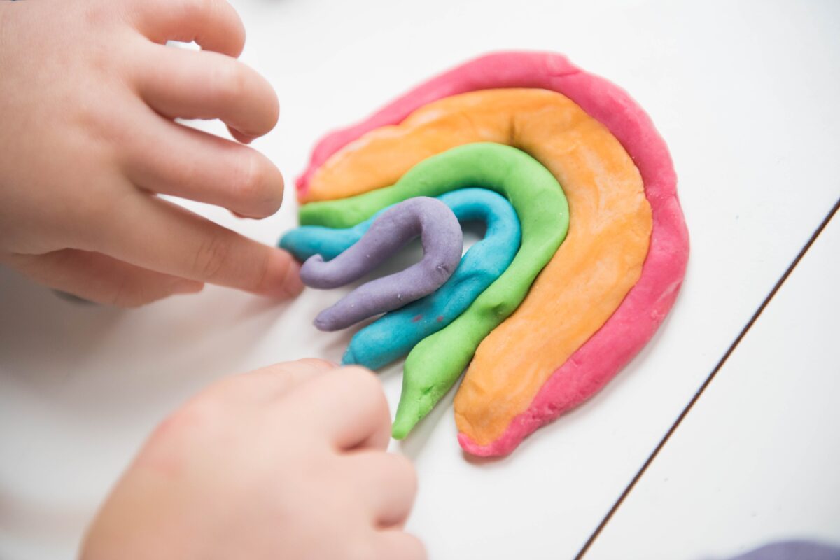 using playdough in the classroom