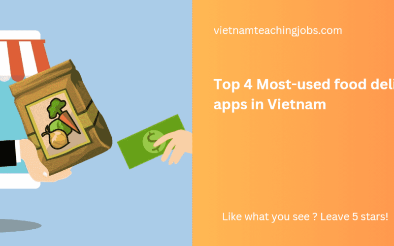 Top 4 Most-used food delivery apps in Vietnam