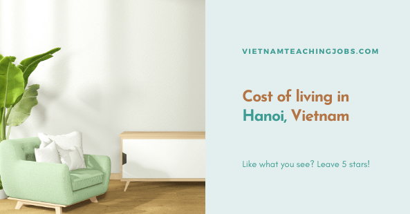 Cost of living in Hanoi, Vietnam