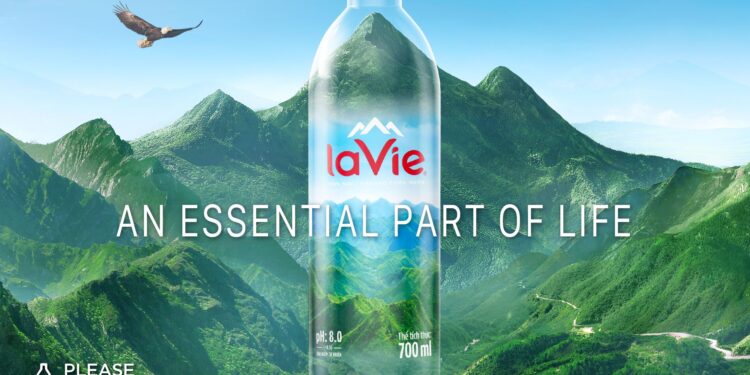 LaVie bottled water