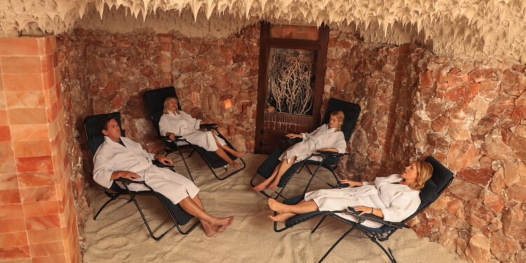 Salt Spa gives you relaxation with various forms of massage using salt instead of conventional herbs