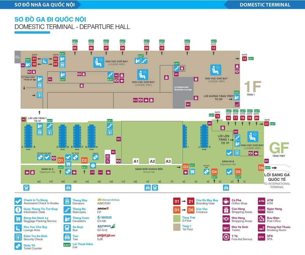 Tan Son Nhat Airport International Terminal: a complete guide