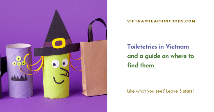 Toiletetries in Vietnam and a guide on where to find them