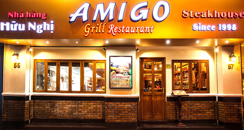 Amigo Grill Restaurant - Famous restaurant in Ho Chi Minh City, Vietnam