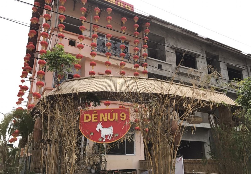 De Nui 9 - Best restaurant in Vietnam serving dishes made from goat meat