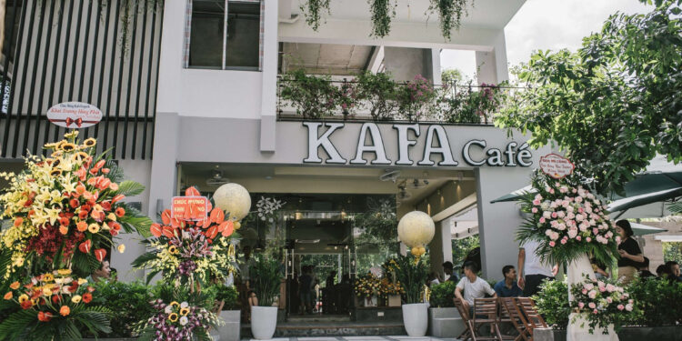 Kafa Cafe is a popular coffee chain in Vietnam with approximately 53 locations throughout Vietnam