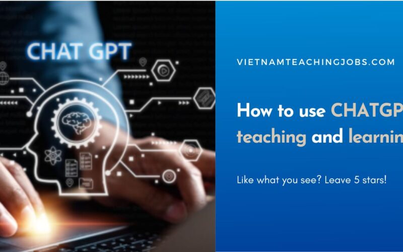 How to use CHATGPT in teaching and learning