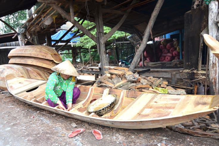 Ba Dai Ship-crafting Village in Dong Thap province is a unique cultural destination in Vietnam