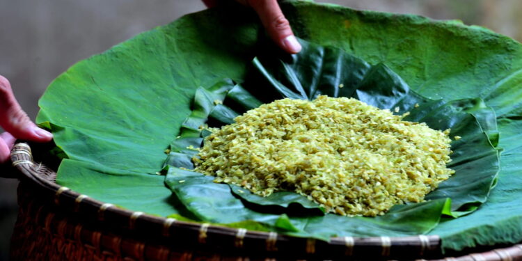 Vong Green Young Sticky Rice Making Village is a must-visit destination for foodies in Hanoi
