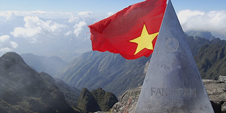 Trekking on Fansipan Mount, you can expect serene gardens and pagodas, and captivating sights from the summit