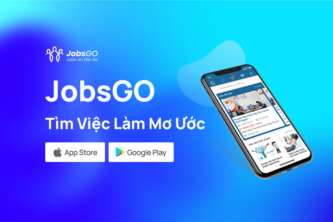 Jobsgo là trang web tuyển dụng cung cấp cơ hội việc làm từ các công ty trong nhiều lĩnh vực khác nhau