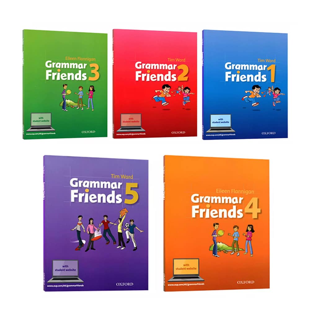 Bộ sách Grammar Friends (Level 1-6) là sách tiếng Anh dành riêng cho trẻ em ở cấp Tiểu học