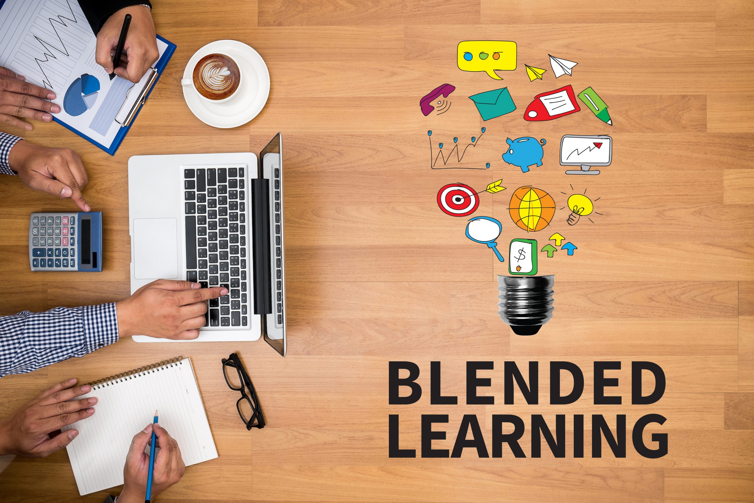 What is blended learning approach in the classroom?