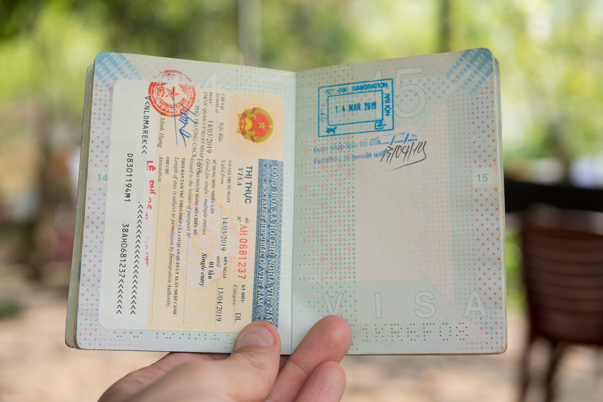 Processing time to apply visa in Vietnam
