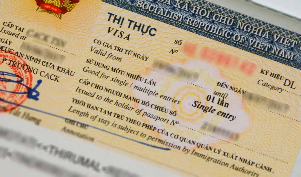 Other important notices when applying visa in Vietnam