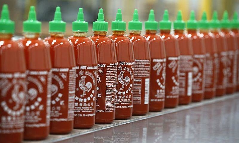 Look out for the rooster for the most popular type of hot chilli sauce (sriracha)