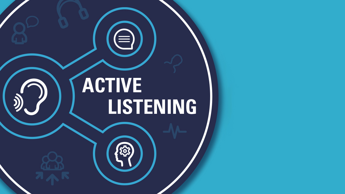 It is important to follow these six steps to enhance your active listening skills