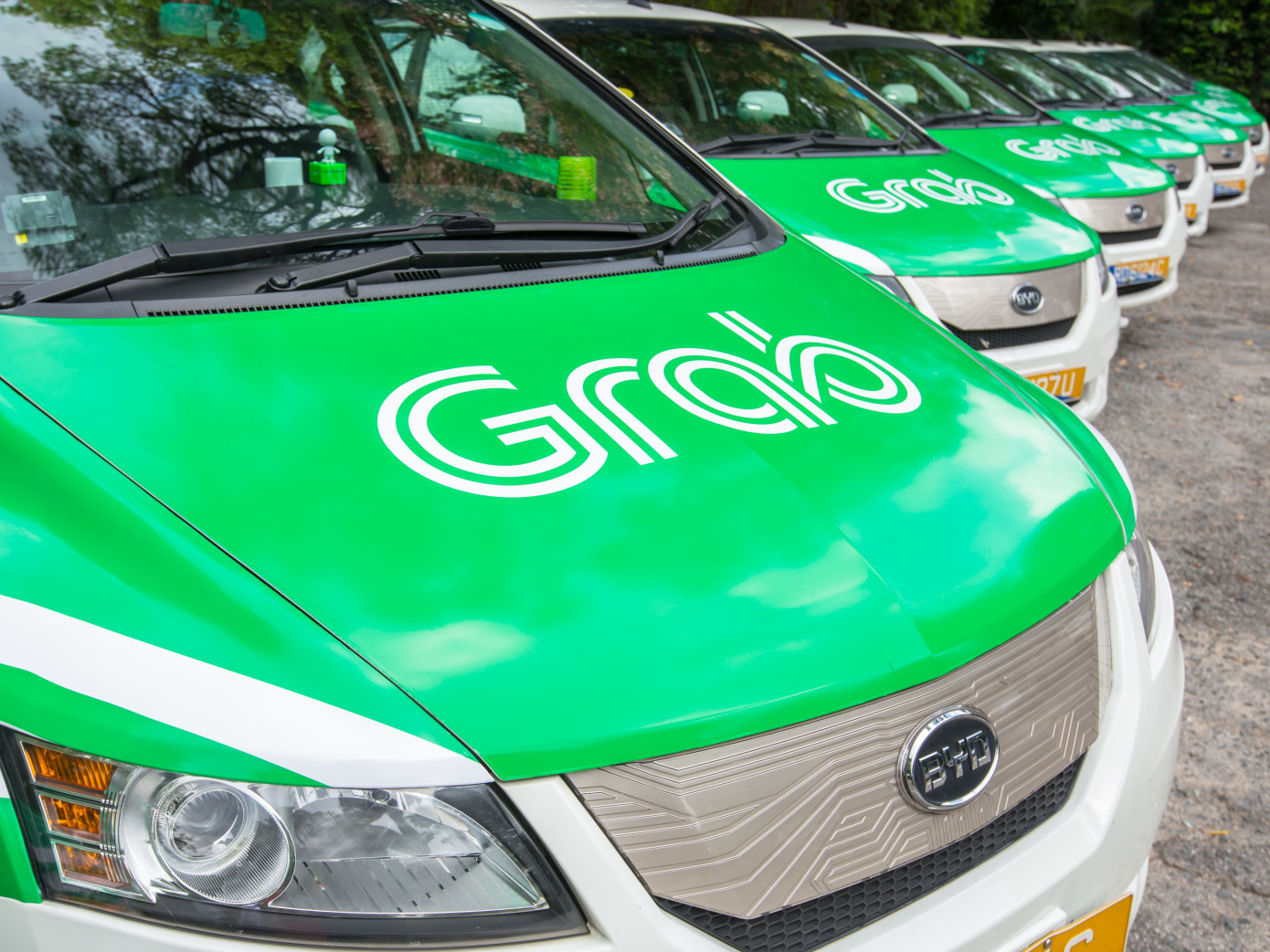 Using Grab Taxi in Vietnam