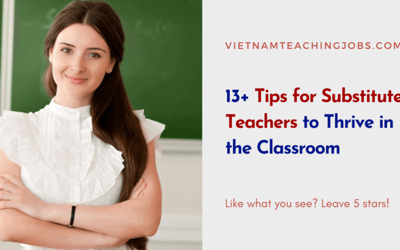 13+ Tips for Substitute Teachers to Thrive in the Classroom