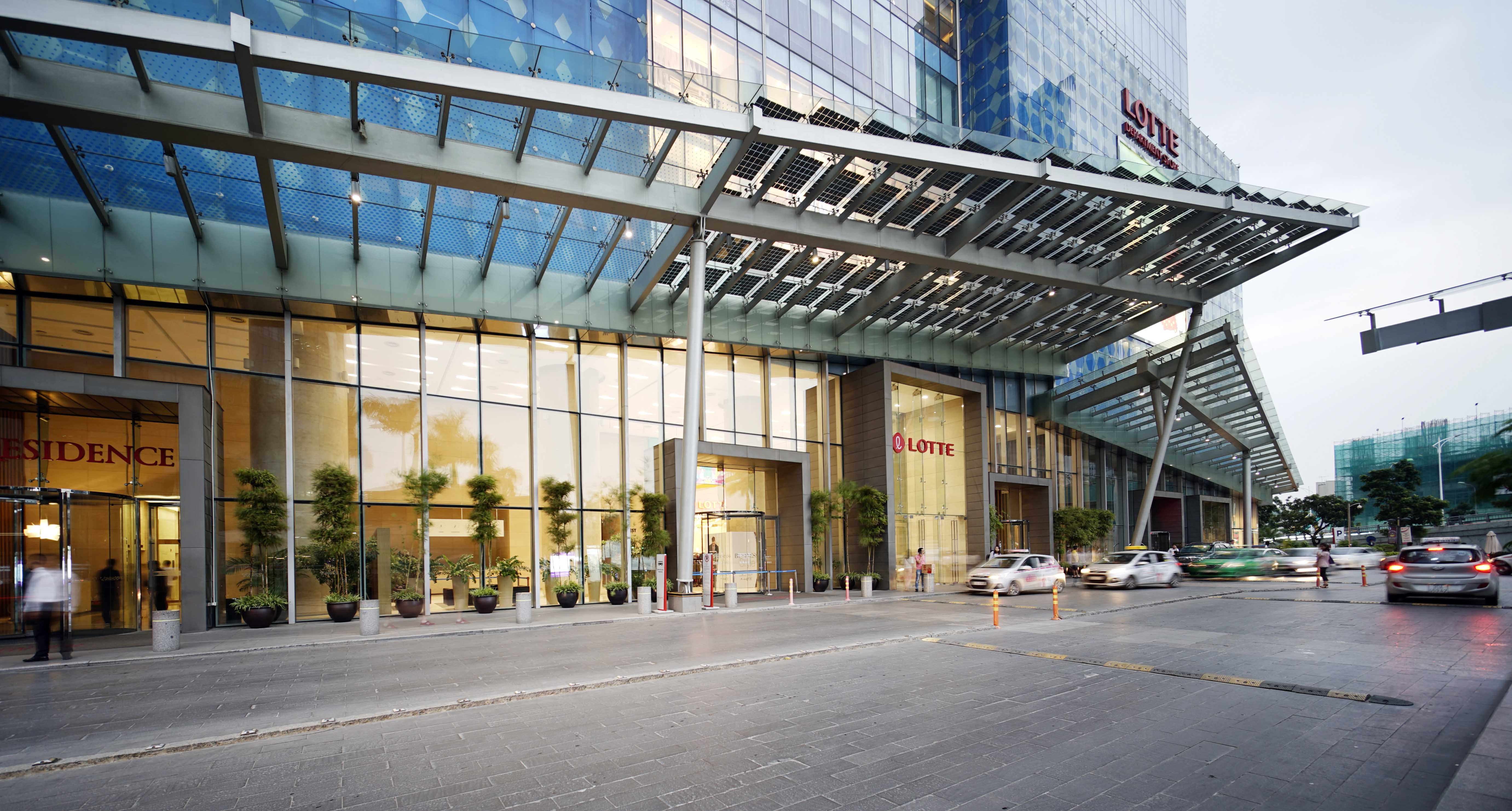 Lotte Center Hanoi is more of a department store rather than a shopping mall