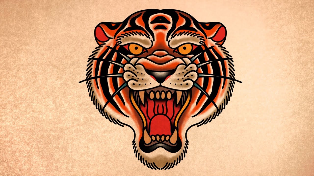 Tattoos in Vietnam - Tigers are often associated with strength, power, and courage