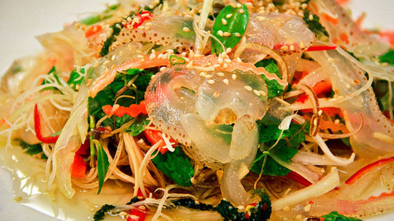 Don’t worry - jellyfish salad is safe to eat!