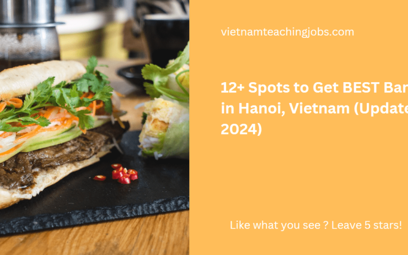 12+ Spots to Get BEST Banh Mi in Hanoi, Vietnam (Updated 2024)
