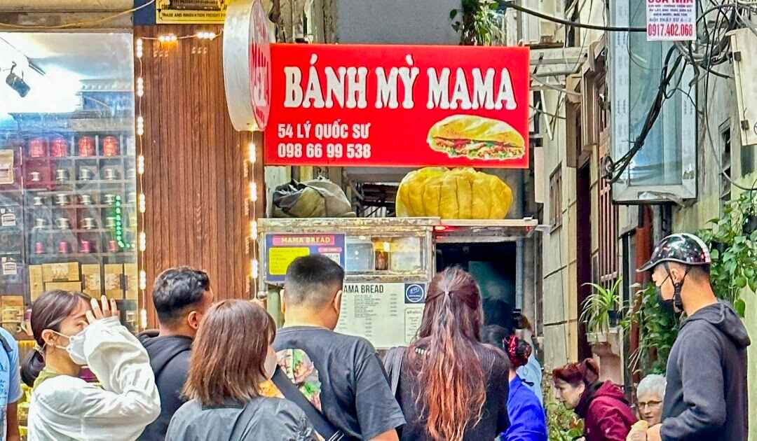 Banh Mi Mama is one of the best banh mi in old quarter Hanoi