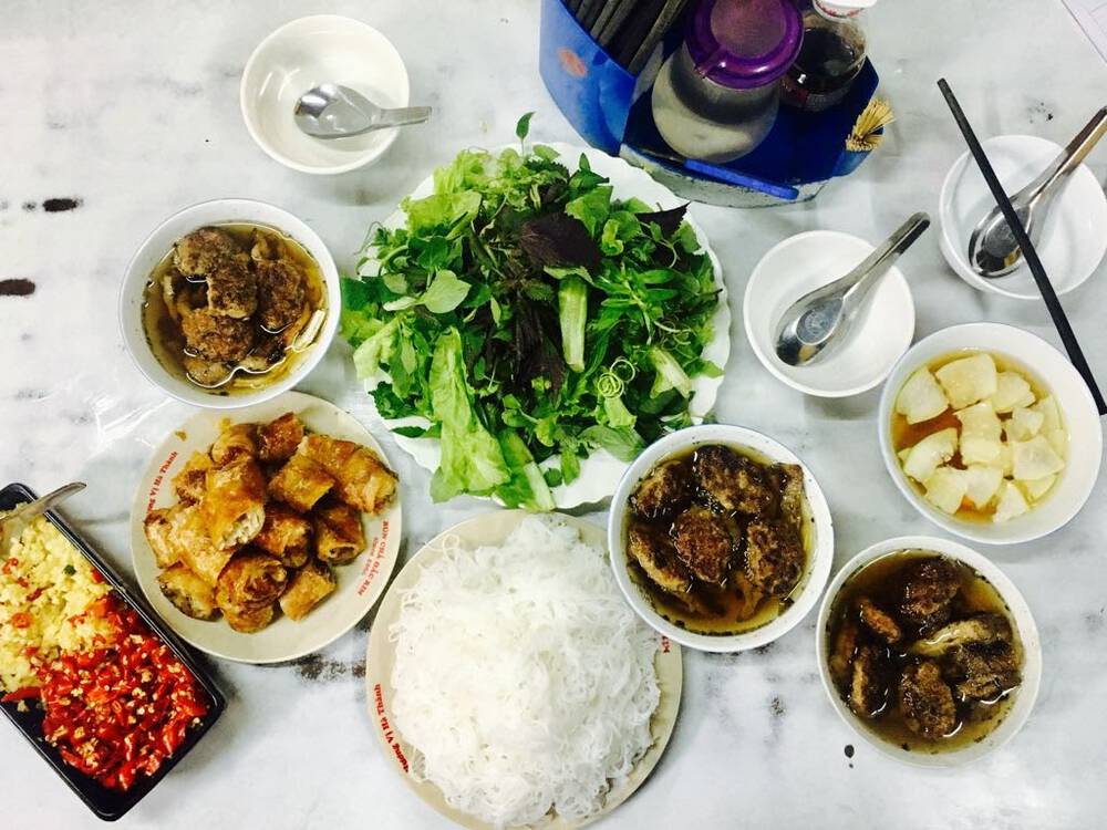 Bun Cha Dac Kim is loved by both locals and international visitors