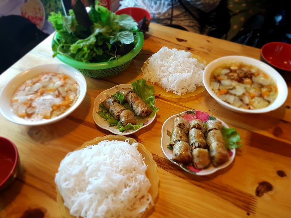 Bun Cha Ta Hanoi is known for being one of the best bun cha in Hanoi