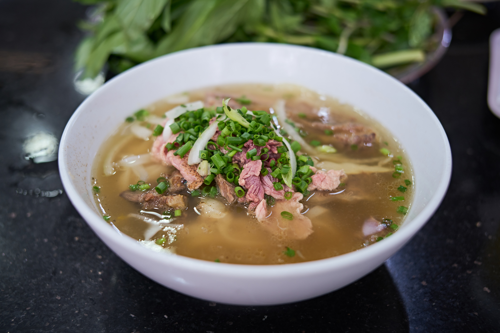 Pho Le serves up an exquisite bowl of pho