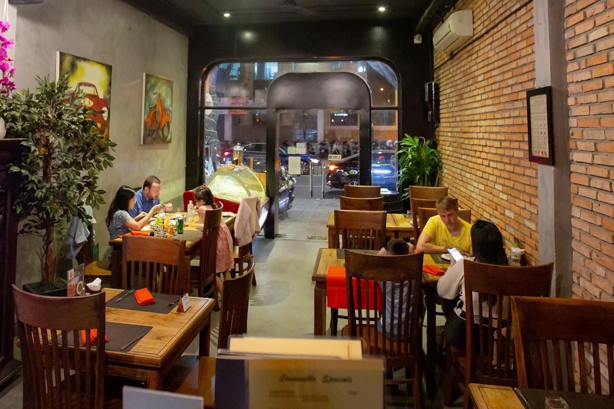 Limoncello is an elegant Italian restaurant in Da Nang