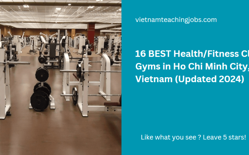 16 BEST Health/Fitness Clubs & Gyms in Ho Chi Minh City, Vietnam (Updated 2024)