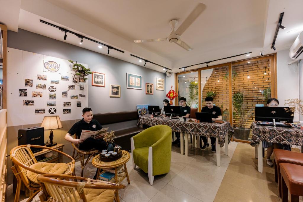 Cheers Hostel in Hanoi's Old Quarter gives you a good mix of quality and affordability