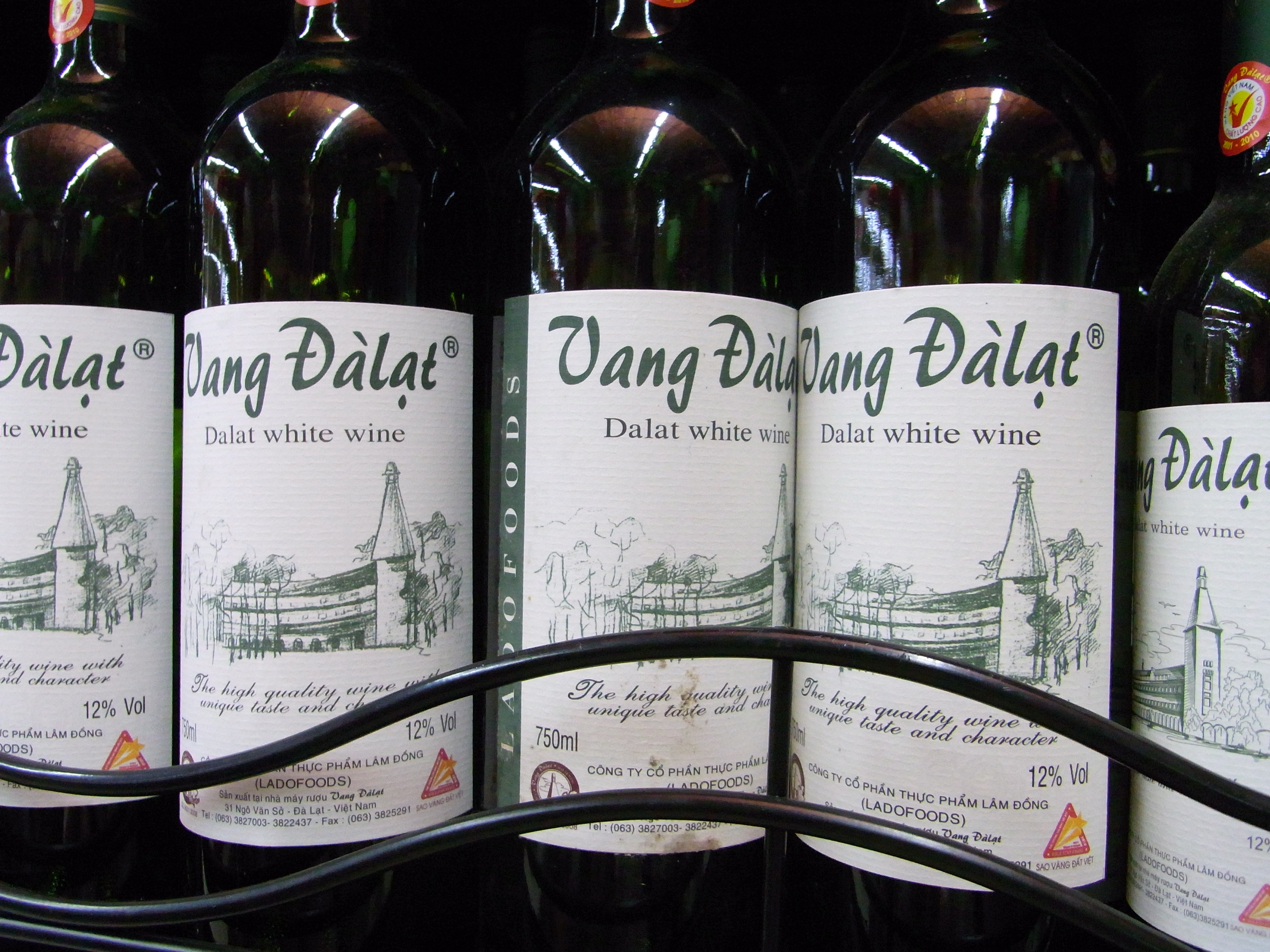Dalat Wine are available in red and white