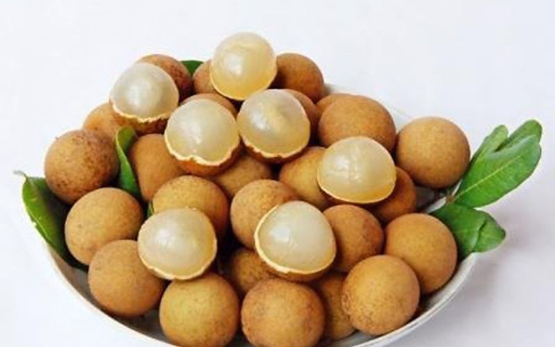 Longan is known as the 'dragon's eye,' it's often compared to lychee but has a slightly sweeter flavour and more flesh