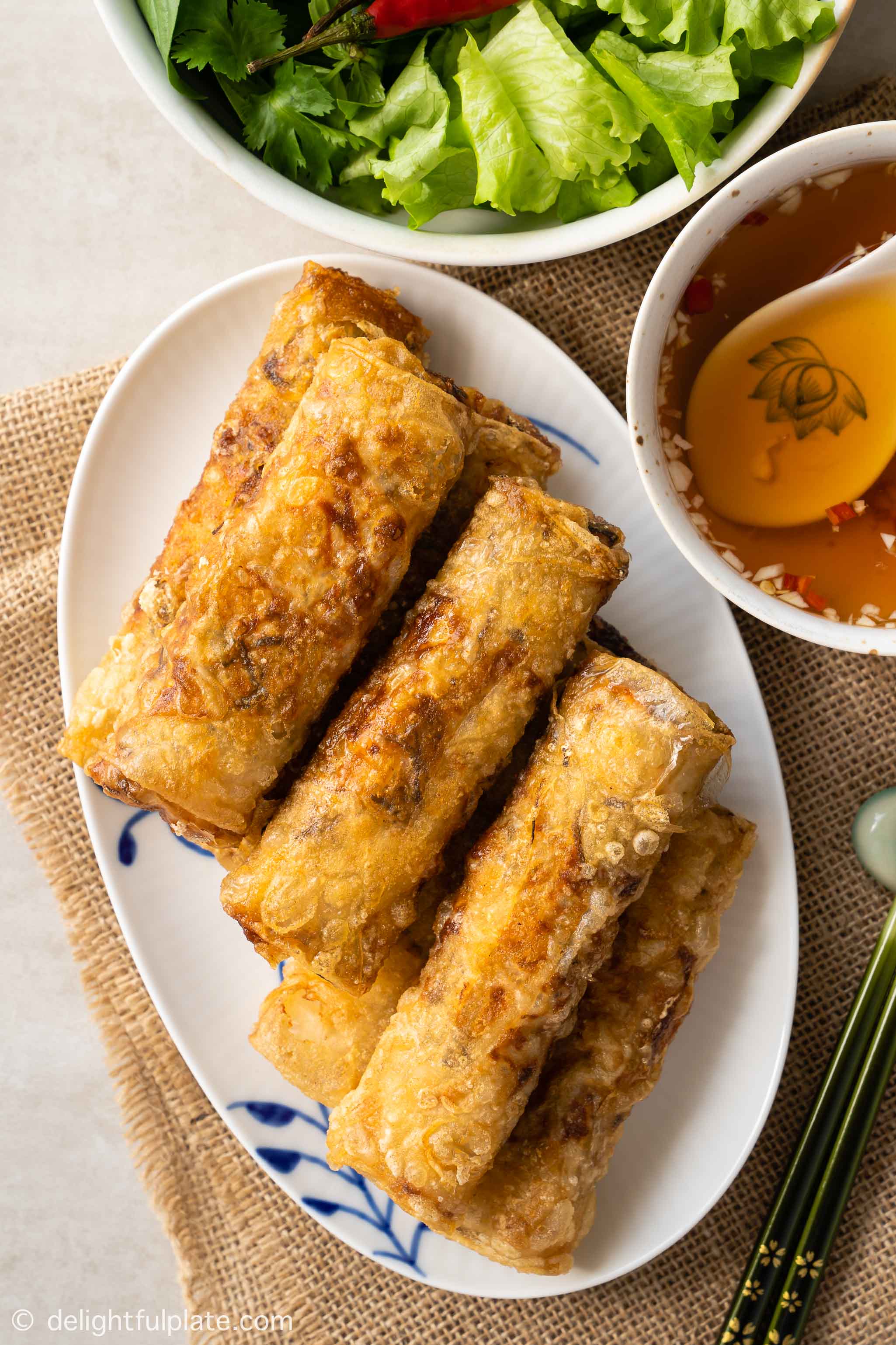 Vietnamese Fried Spring Roll is a popular and delightful appetizer