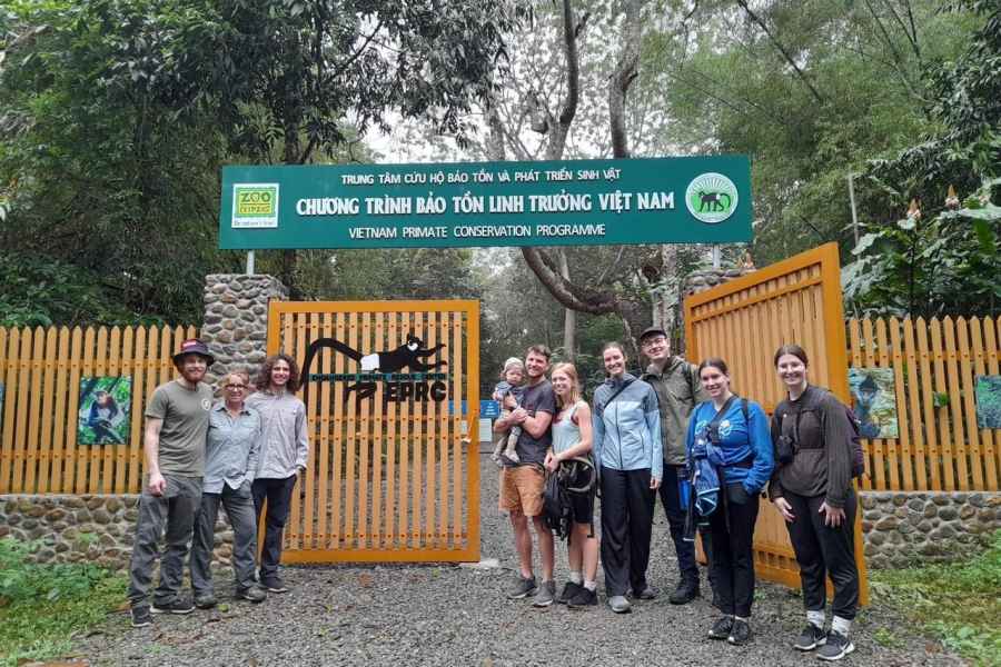 Cuc Phuong National Park is home to the Endangered Primate Rescue Center,