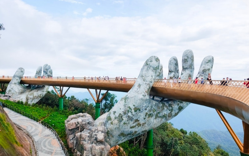 The Golden Bridge officially opened in June 2018