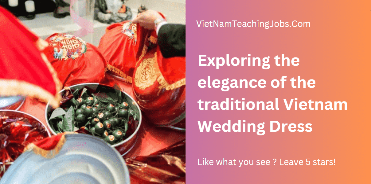 the traditional Vietnam Wedding Dress