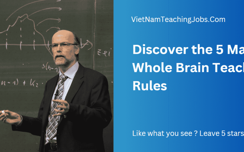 Discover the 5 Main Whole Brain Teaching Rules