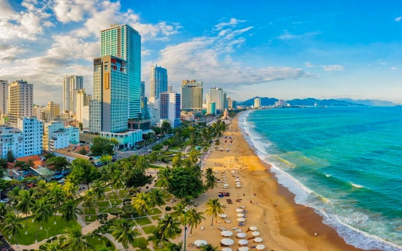 Bright January Day in Vietnam