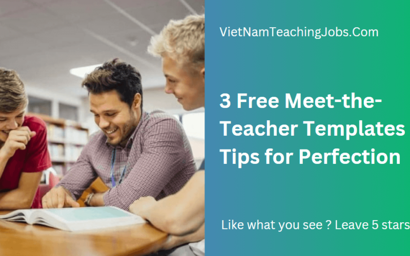 3 Free Meet-the-Teacher Templates & Tips for Perfection