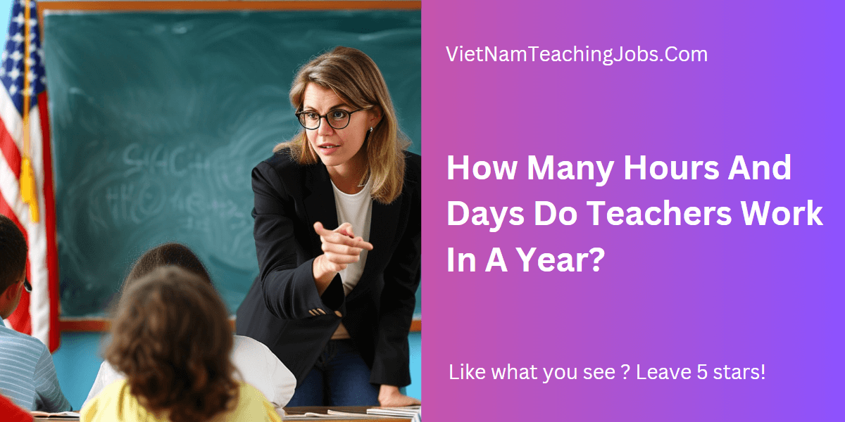 how many days a year do teachers work cover